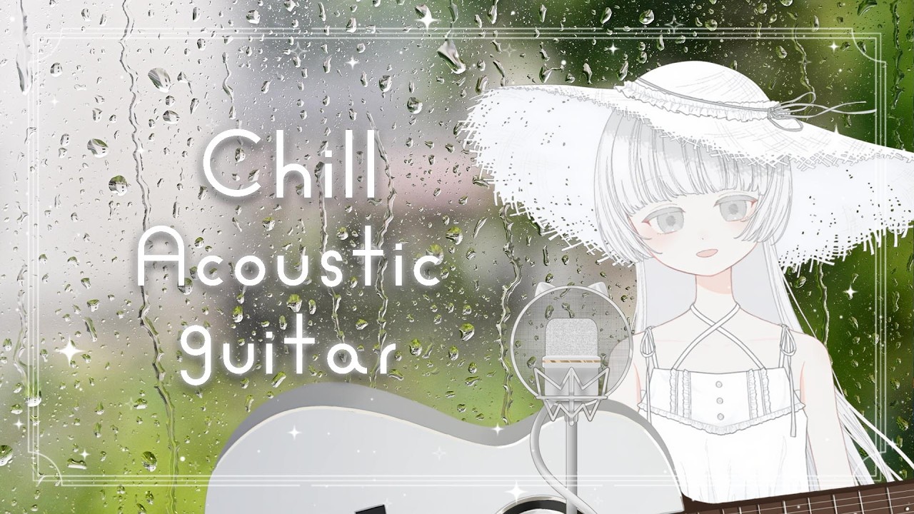＊〖 ゆる歌枠 / 睡眠導入 / 雨の音 〗かぜっぴき〖 チルアコギ練習会 〗　#short 　▽