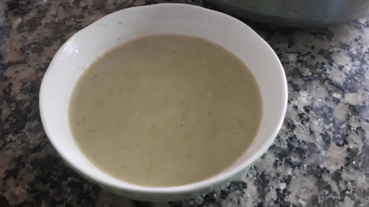 شوربة البروكلي إقتصادية و لذيذة SOUPE DE BROCOLIS FACILE A REALISER