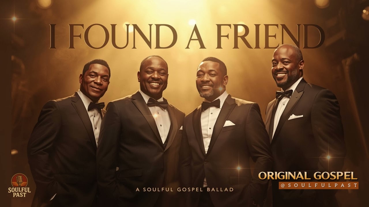 I Found a Friend | Soulful Gospel Quartet Ballad | Original Gospel Music | Lyrics in Description