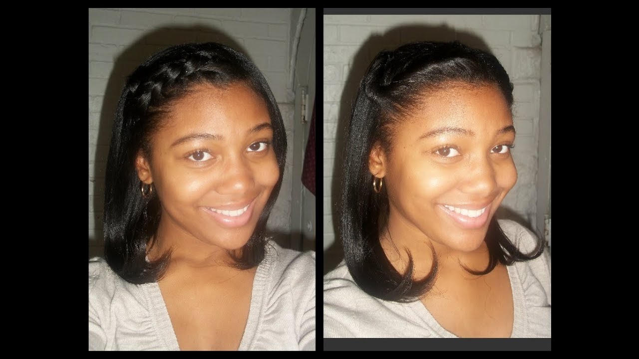3 Quick Easy Hairstyles | Relaxed Hair