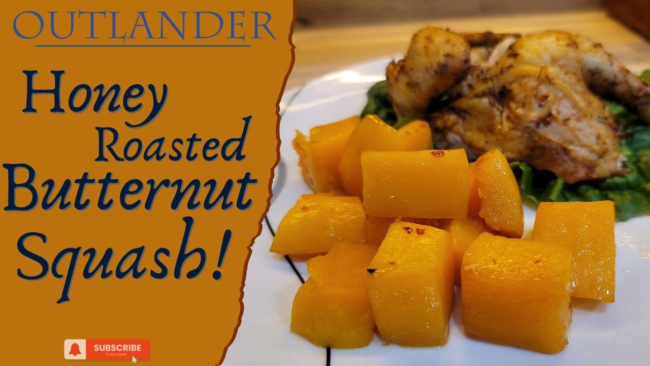 A Beautiful Rustic Dinner: Honey Roasted Butternut Squash with Cornish Hens