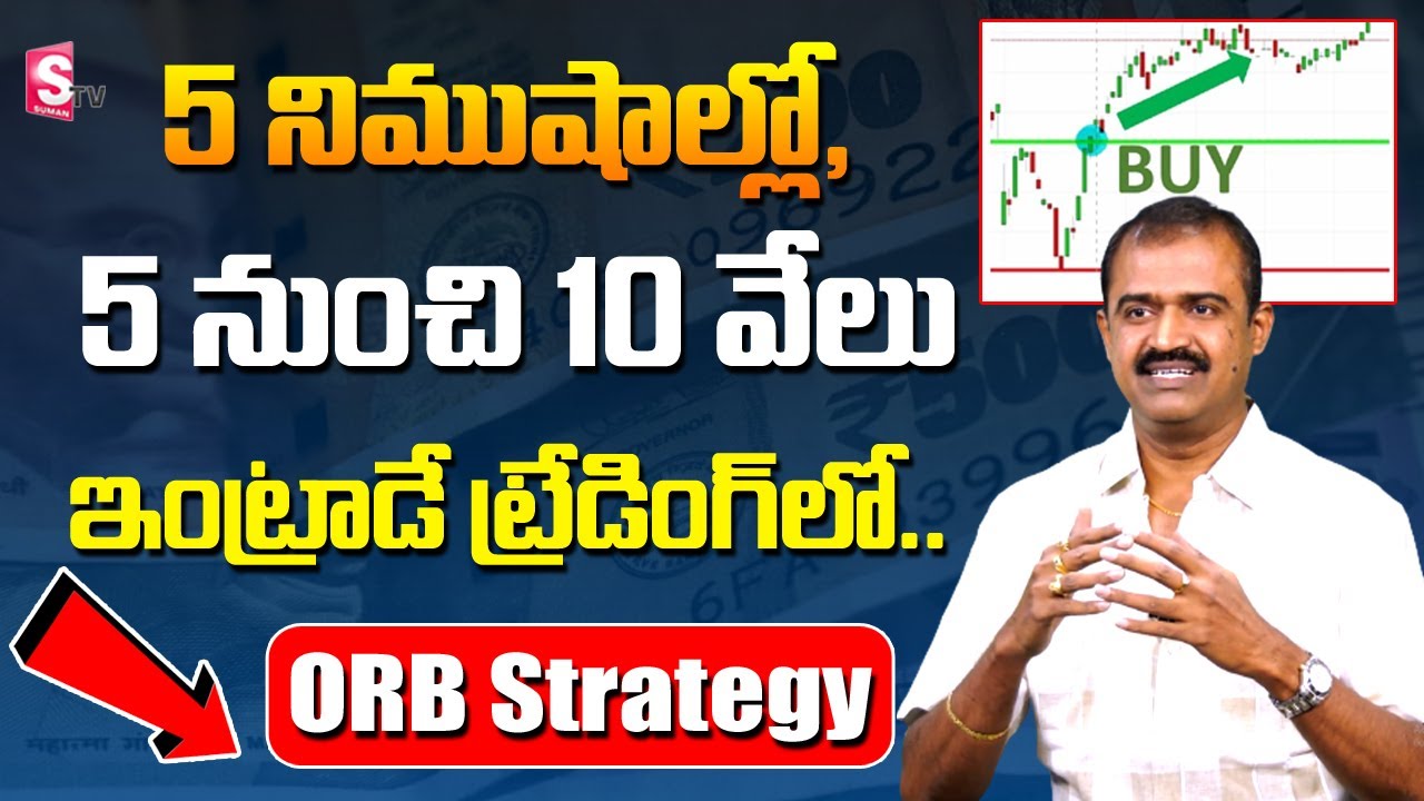 Venkat Meka About Opening Range Breakout(ORB) Strategy for Intraday Trading | Earn 5000 within 5 Sec
