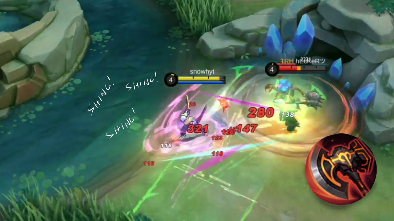 using war axe on benedetta before ml they might nerf it again...