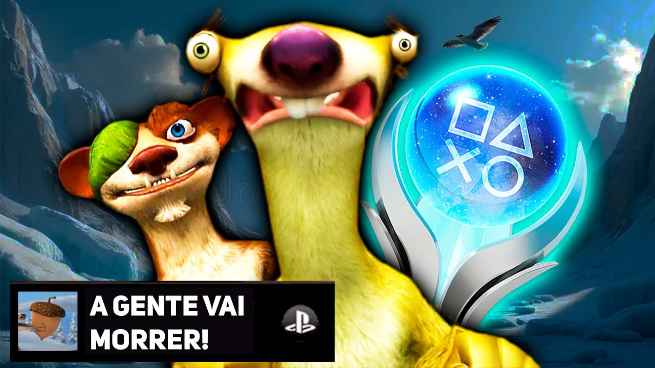PLATINEI O JOGO PERFEITO DA ERA DO GELO 3