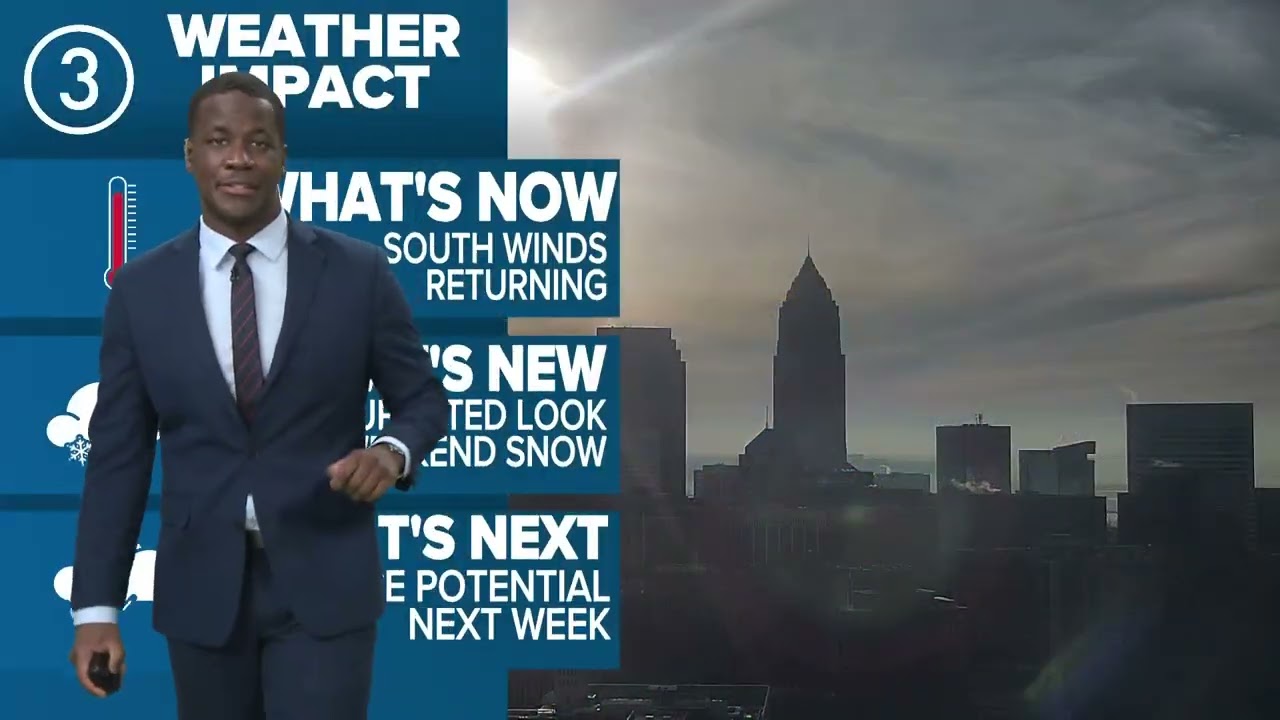Cleveland weather forecast: Return of spring-like temperatures on Friday
