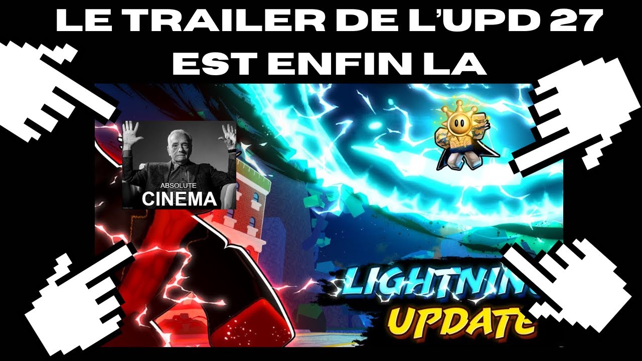LE TRAILER DE L'UPD 27 DE BLOX FRUIT EST ENFIN LA ET J'Y REACT