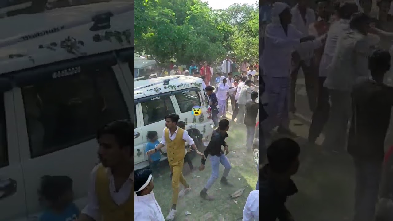 gaon mein ladai ho gayi #village #fighting #shadi