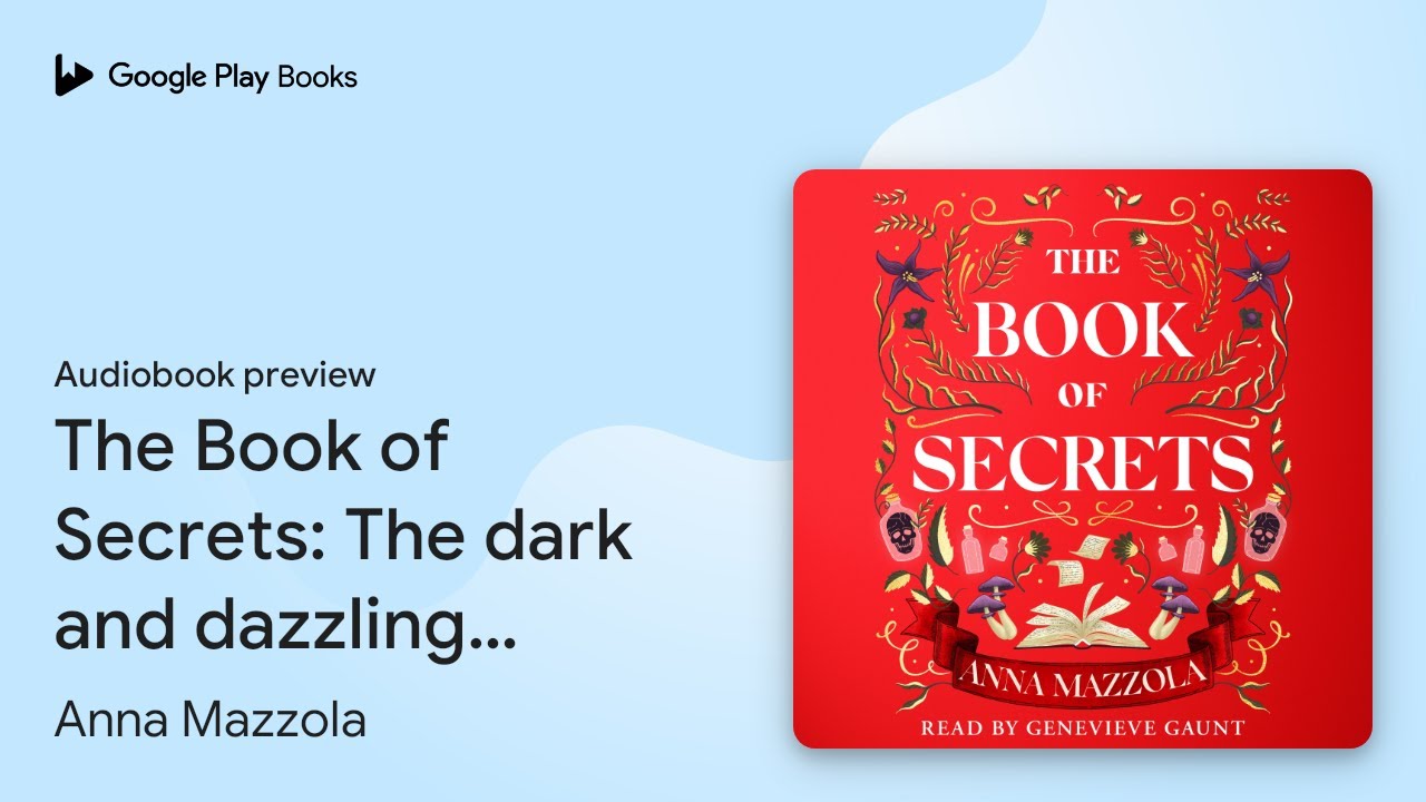The Book of Secrets: Winner of the CWA Gold… by Anna Mazzola · Audiobook preview