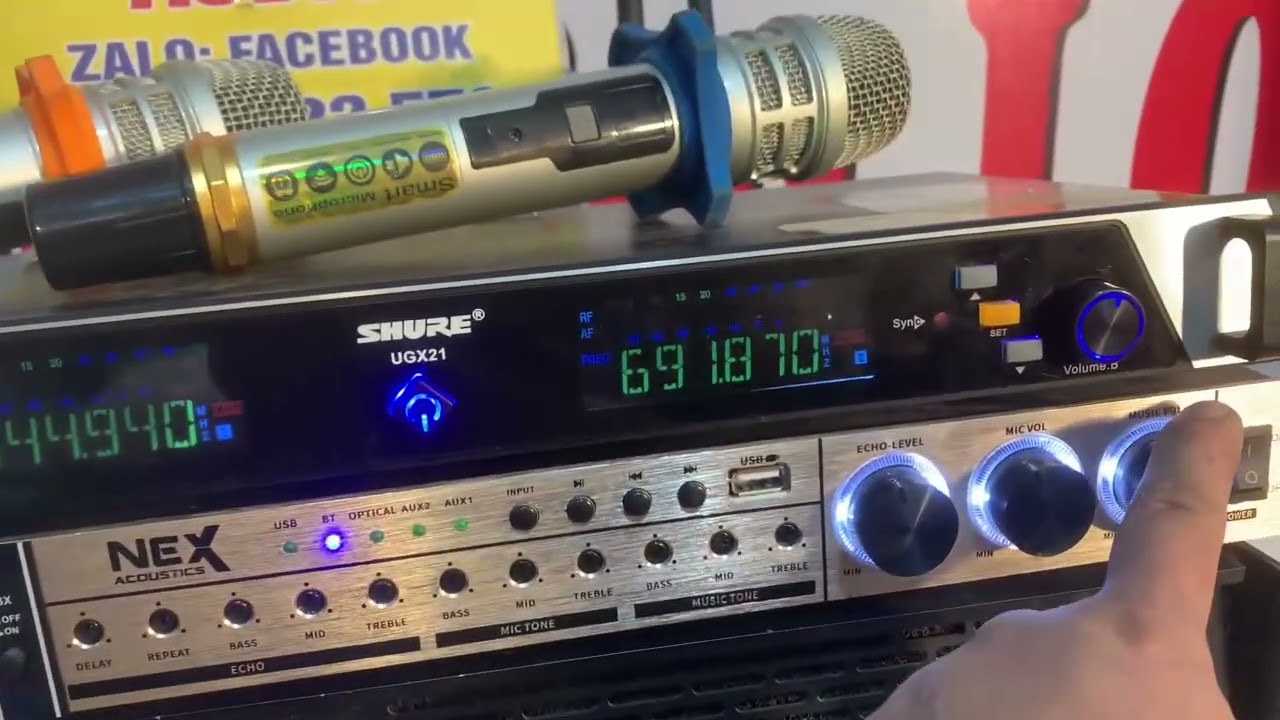 Cuối năm thanh lý Vang Nex, Mic Shure UGX21 chỉ 500k:0964822579