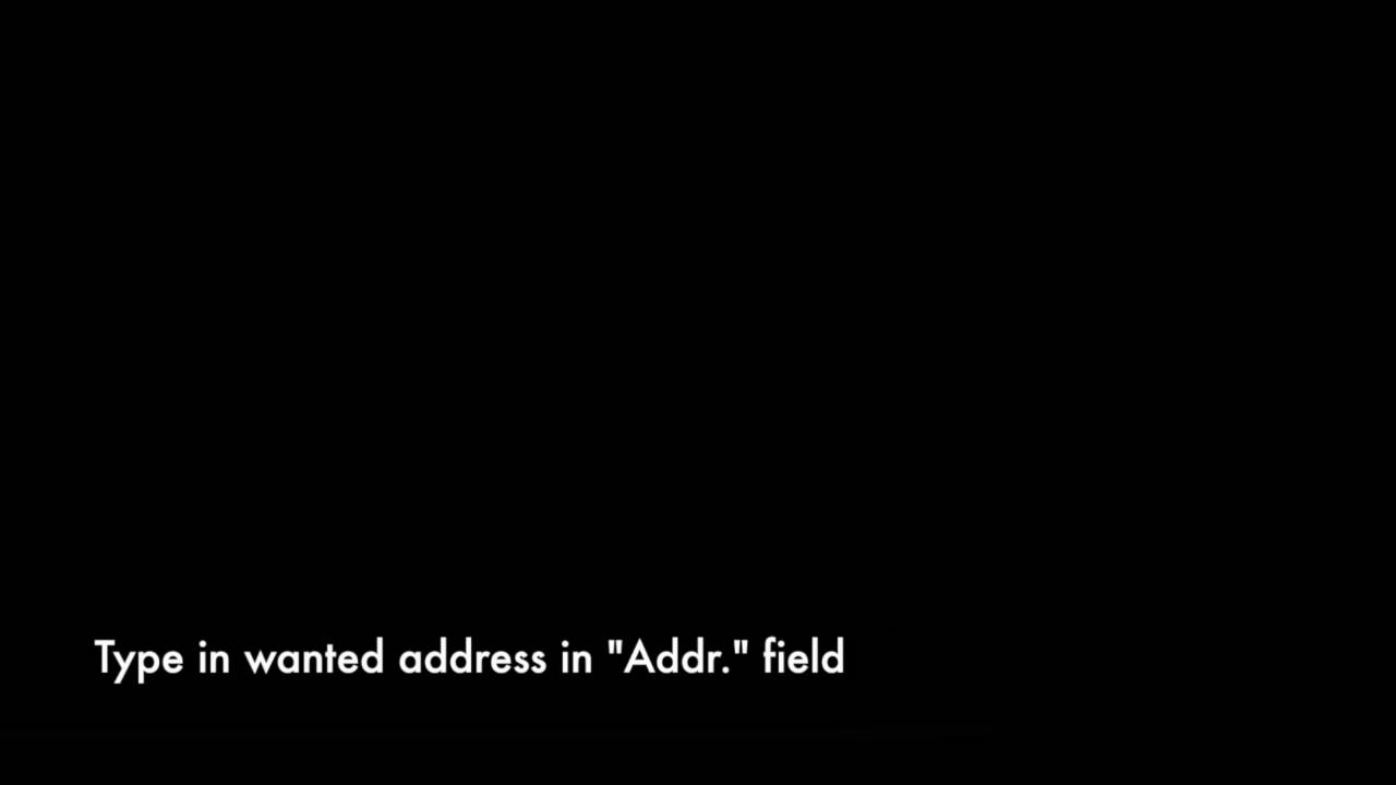Mbus address setting 2Flow AB