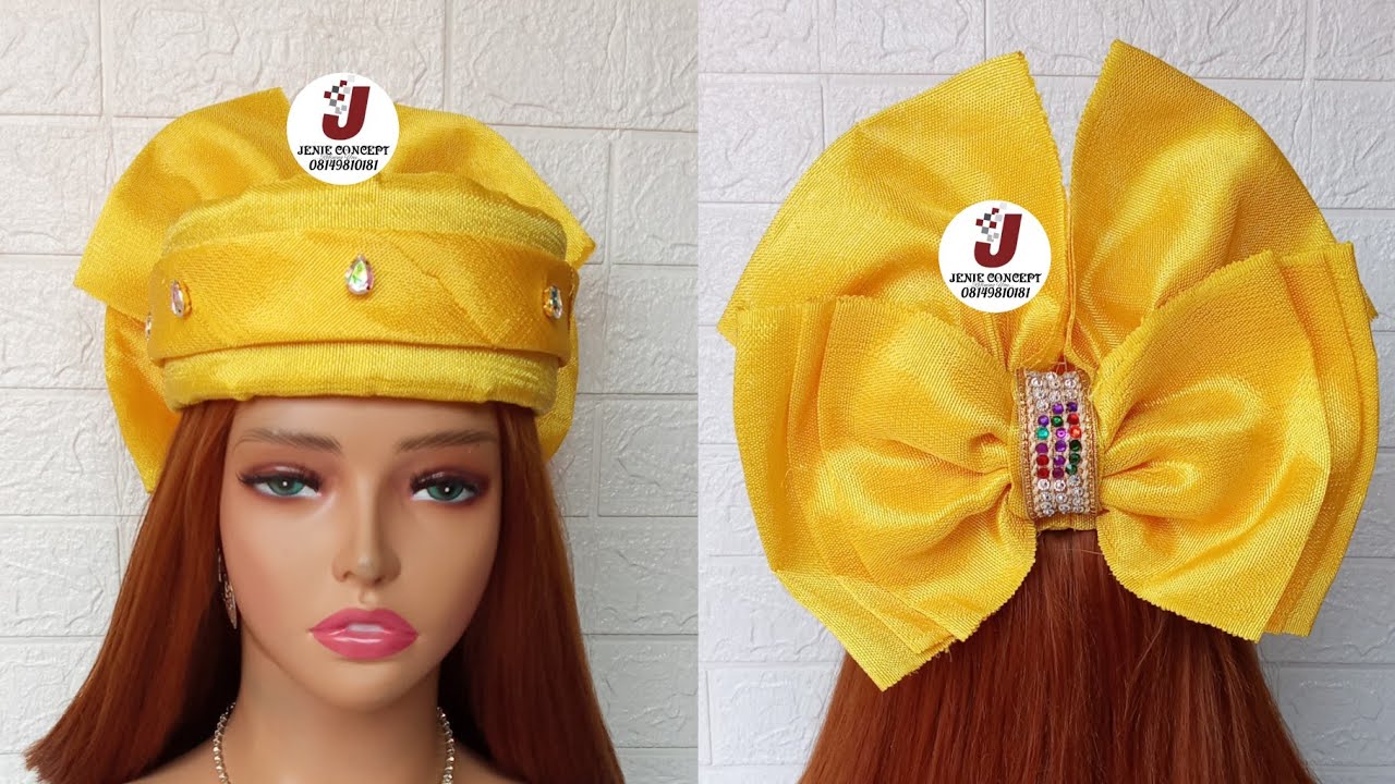 Asooke Zaracap with bow design