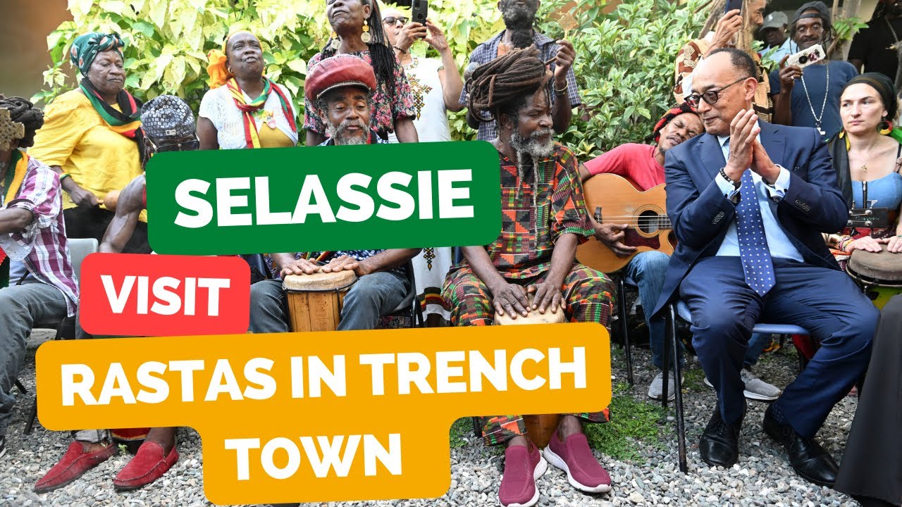 Selassie visits Rasta for Heritage Week in Jamaica