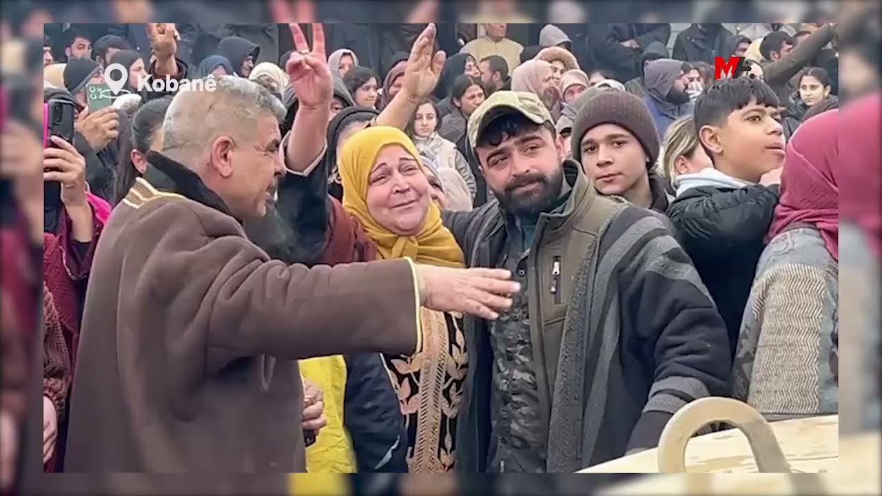 EQTAN CEZAEVİ'NDEN AYRILAN SAVAŞÇILAR KOBANÊ'DE
