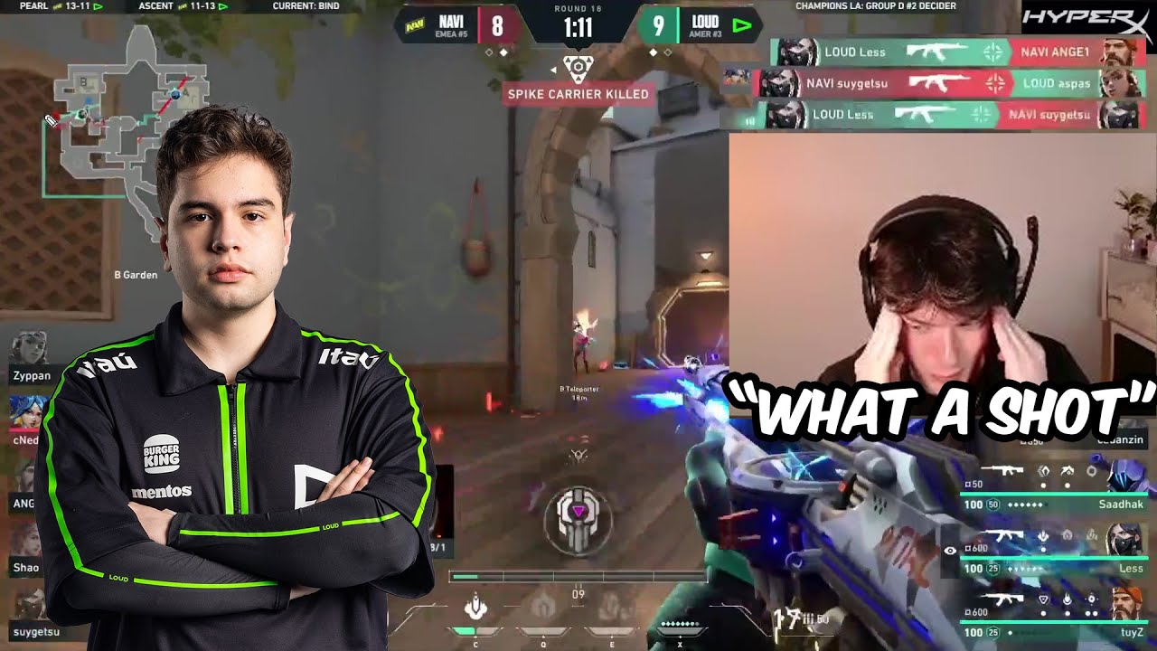 LOUD Less Went Unstoppable On This Round In VCT Champions | Sliggy Reacts