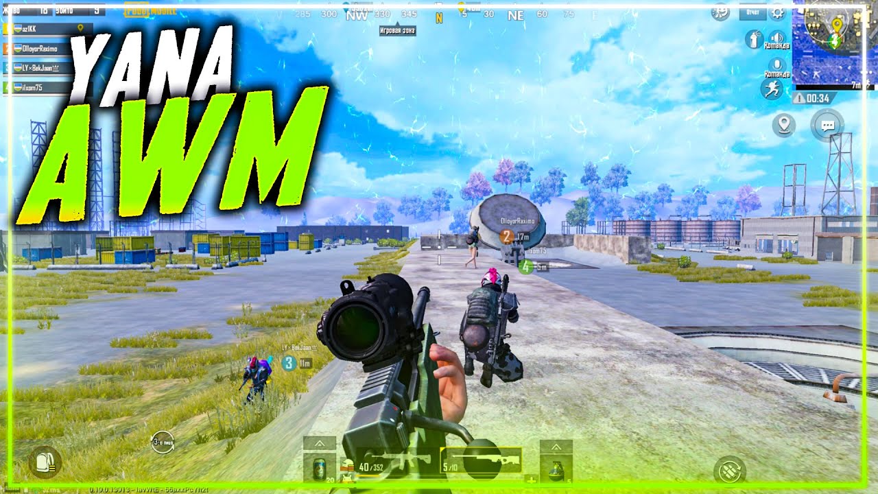 az1KKDA YANA AWM | PUBG MOBILE | O'ZBEKCHA LETSPLAY