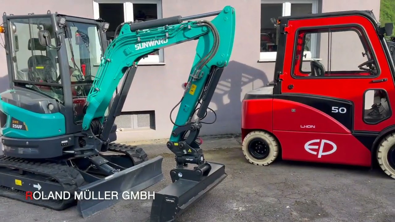 EP EFL 353P mit Joystick Steuerung Triplex 4800mm Vollkabine mit Heizung