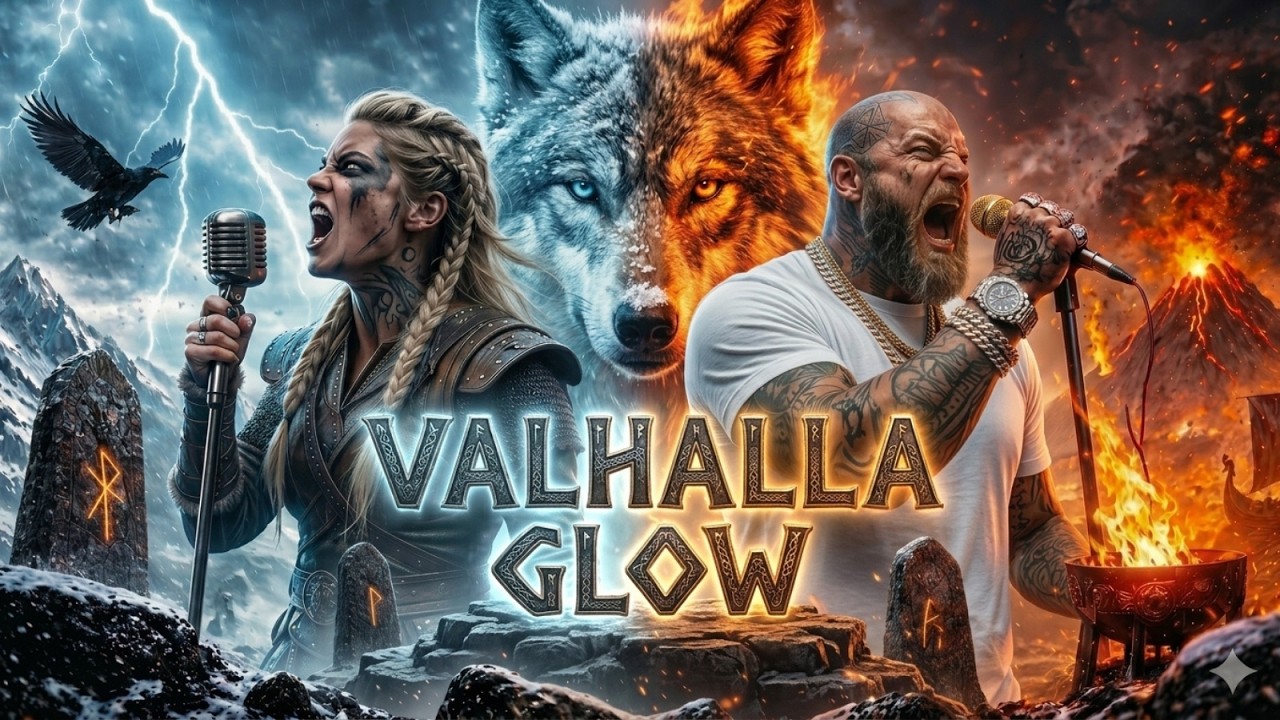 VALHALLA GLOW ⚔️  Iron Ragnar Vibes  Cinematic Viking Rap