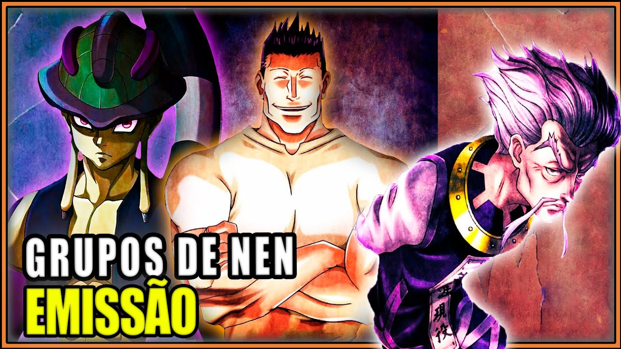 Grupos de AURA -  NEN de Emissão Explicado