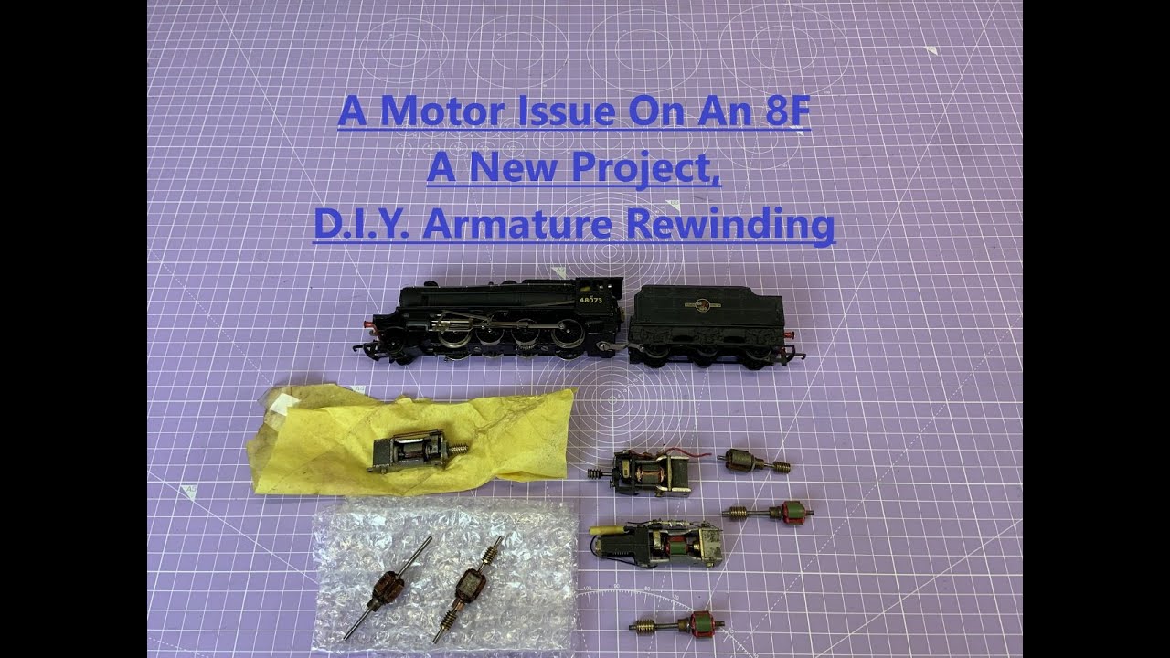 A Strange Wrenn Ringfield Motor Fault. A New Challenge, I'm Going To Rewind Vintage Model Armatures