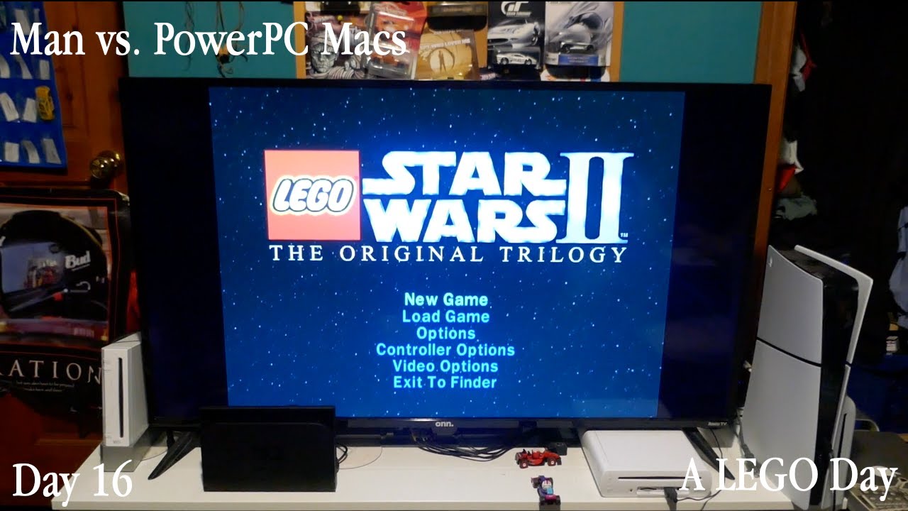 Man vs  PowerPC Macs Day 16: A LEGO Day