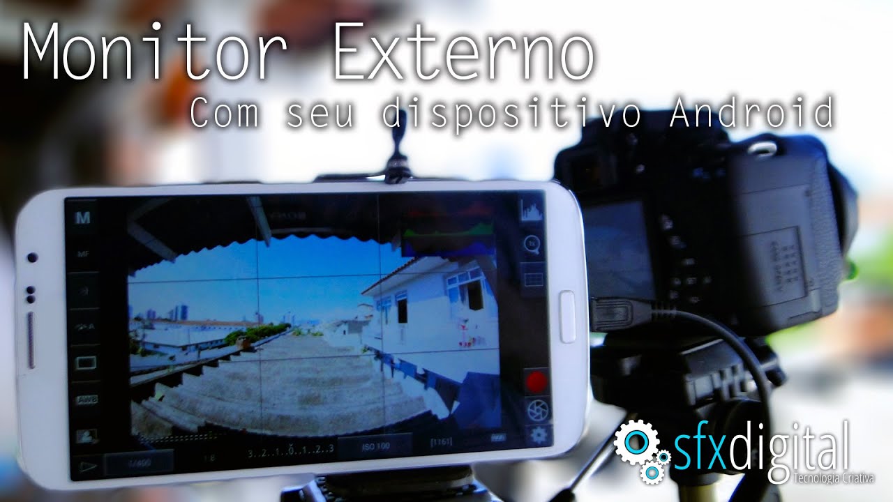 Monitor Externo com Dispositivo Android
