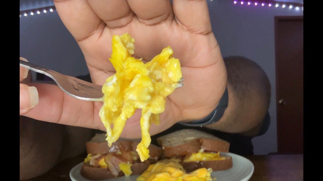 Massive Bacom Egg And Cheese Sandwiches