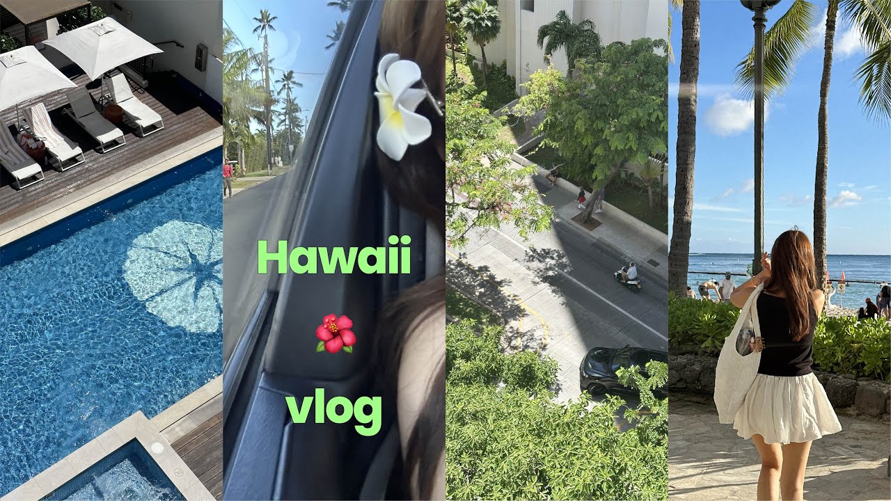 하와이 7박 9일 브이로그🌺 하와이 자유여행🌴 하와이 3대 카페 • 하와이 스투시 • 하와이 쇼핑 • Hawaii vlog