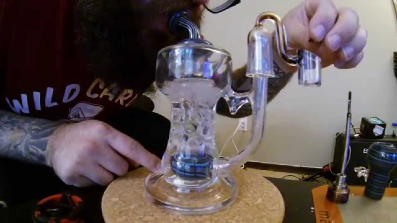 Pyroglyphics Plinko Internal Recycler with Quartz Banger