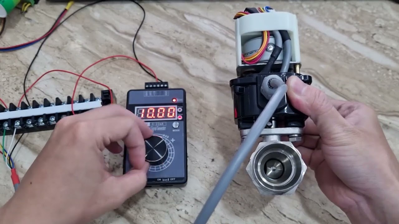 Hướng dẫn sử dụng van tuyến tính TECD-1.5 của hãng TAVT