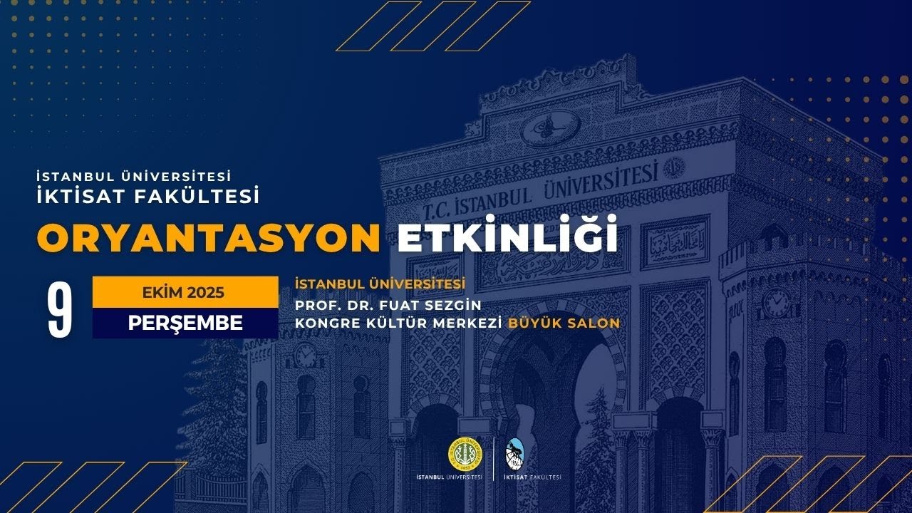 2025 - 2026 Oryantasyon Fak&uuml;lte Tanıtım Filmi
