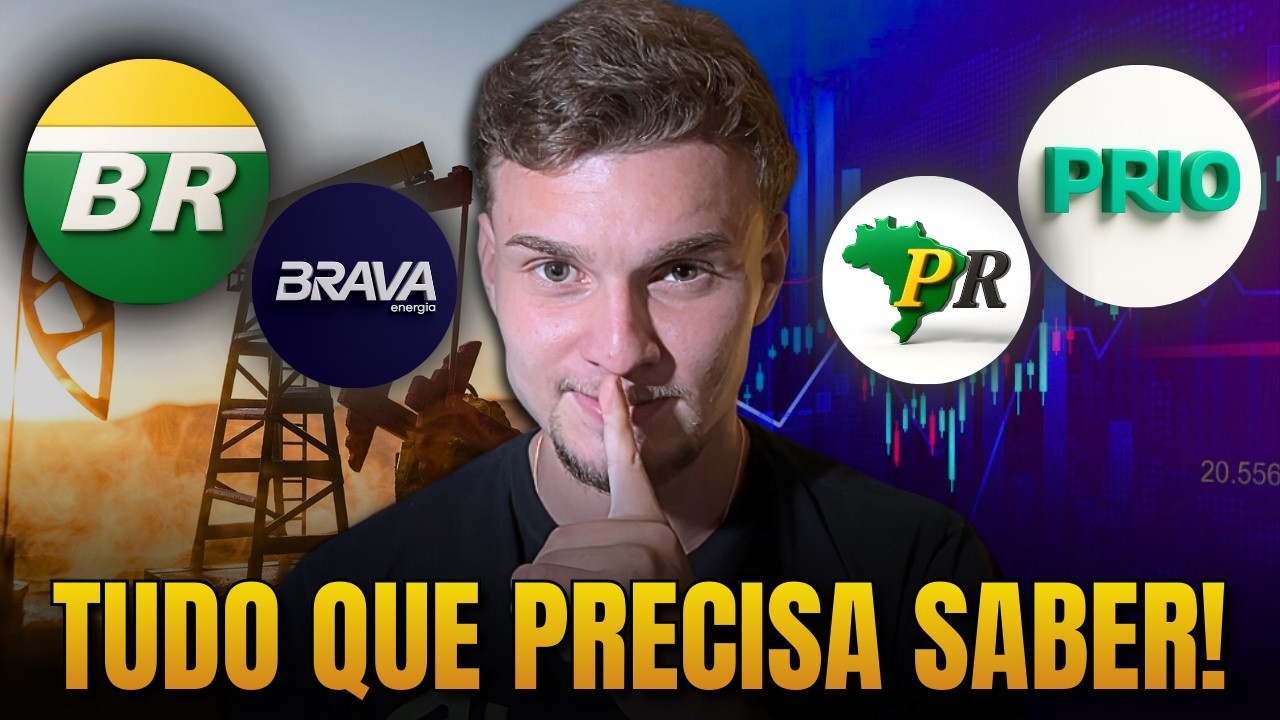 PETROLÉO DISPAROU! Qual a melhor ação do setor hoje? PETR4, PRIO3, RECV3, BRAV3