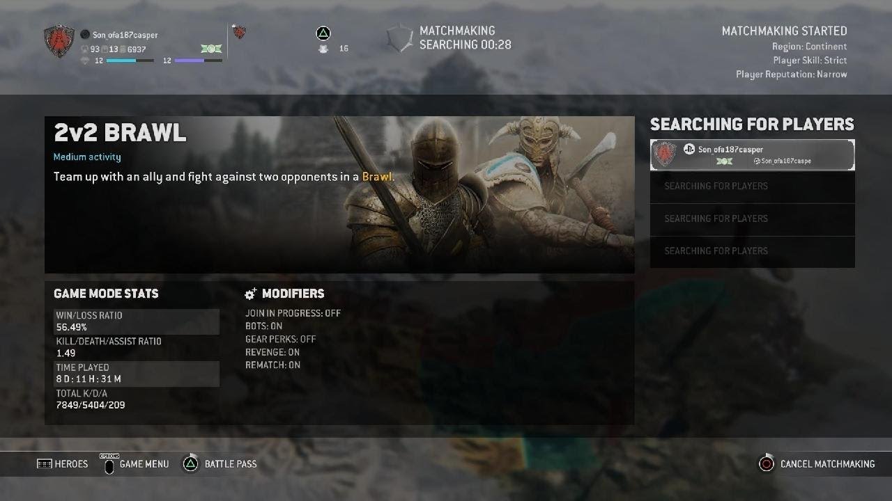 For Honor Highlander Gameplay No Commentary