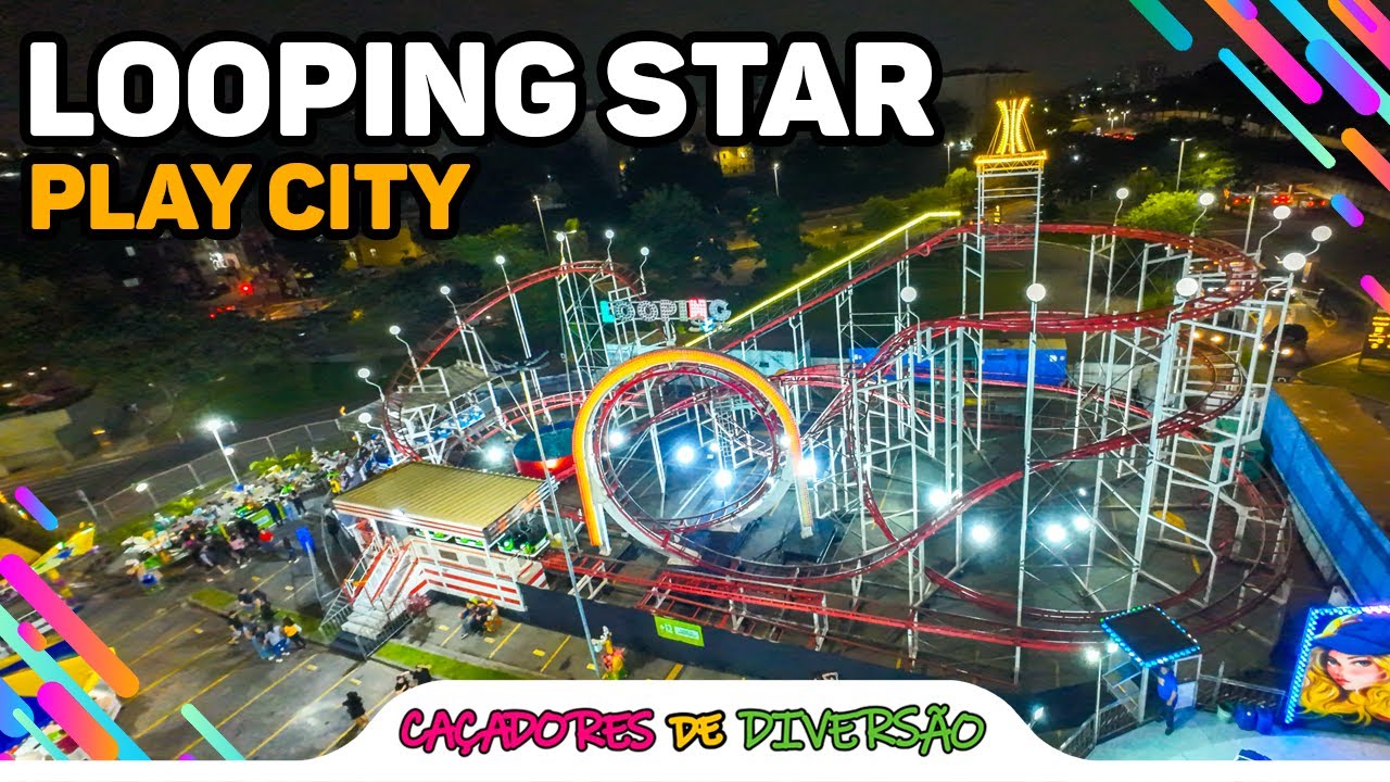 Looping Star - Play City - Pinfari ZL42 | Caçadores de Diversão
