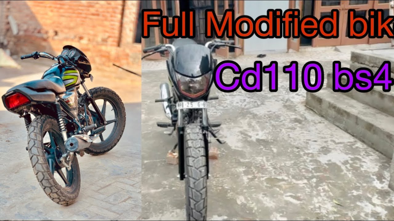 HONDA Cd110 bike FULL MODIFIED  CD110 bs6 Bike