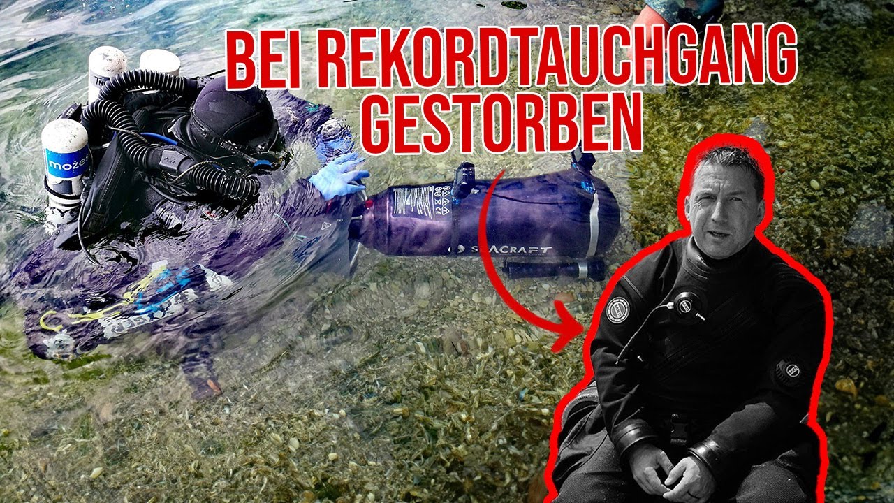 Profitaucher stirbt bei Rekordversuch nach 300m tiefe