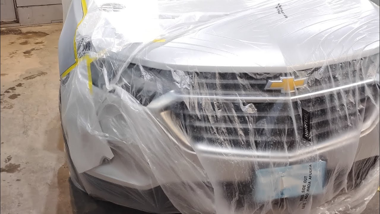 Painting your own vehicle at home.