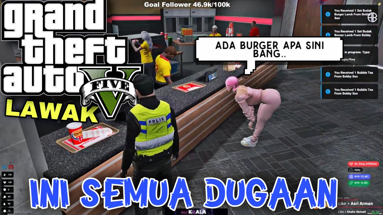 🔴 GTA V | Chiko Dugaan Tuan Iqbal LAWAK