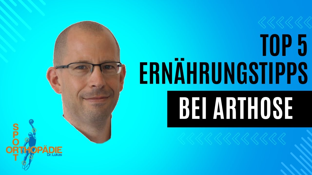 Die Top 5 Ernährungstipps bei Arthrose