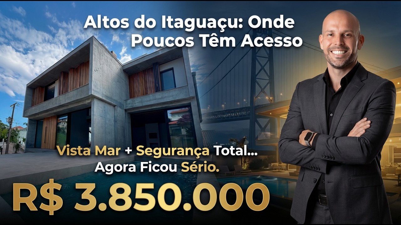 Altos do Itaguaçu: OndePoucos Têm Acesso /  Vista Mar + Segurança Total...Agora Ficou Sério.