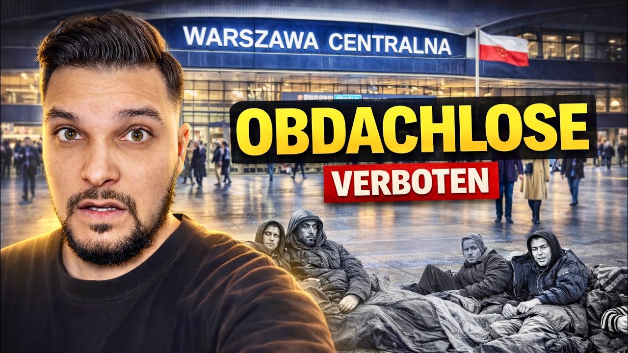 Obdachlose verboten in Warschau? 🇵🇱 So hart sind die Regeln in Polen