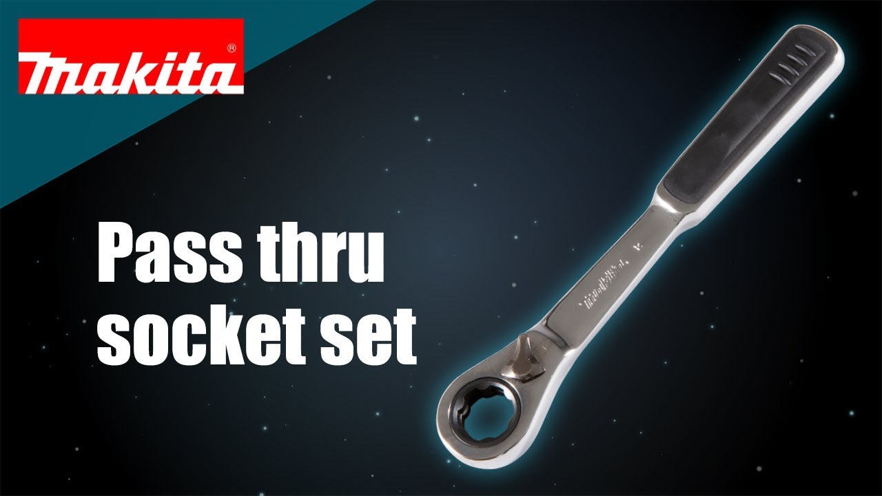 Makita Pass thru Socket set