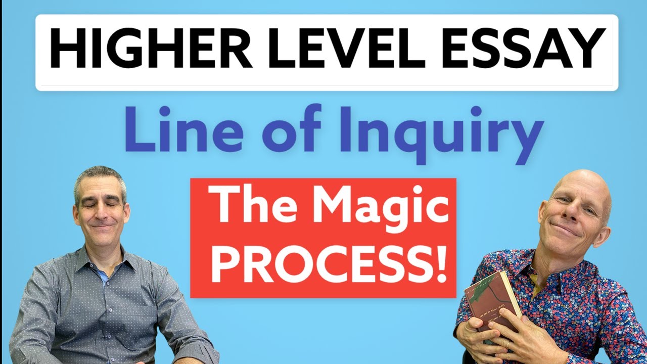 IB English: Higher Level Essay - How to Arrive at a Line of Inquiry