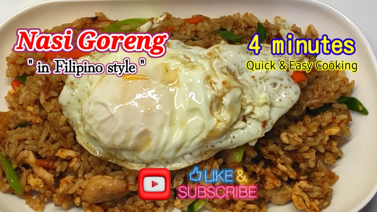 Nasi Goreng | Filipino Style Nasi Goreng | Spicy Food | YT2