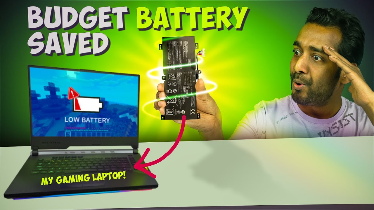 FIX Your Dead Laptop Battery NOW! | Cheap Techie Battery Saved My ASUS ROG Strix G531GV