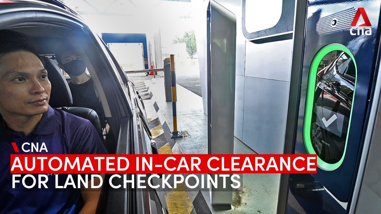 Singapore trials face, iris scanning for automated in-car clearance at land checkpoints