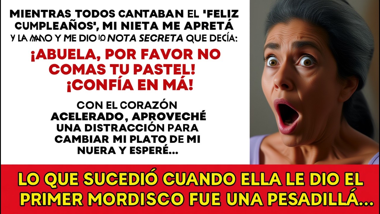 Mi Nieta Me Pasó Una NOTA SECRETA: 