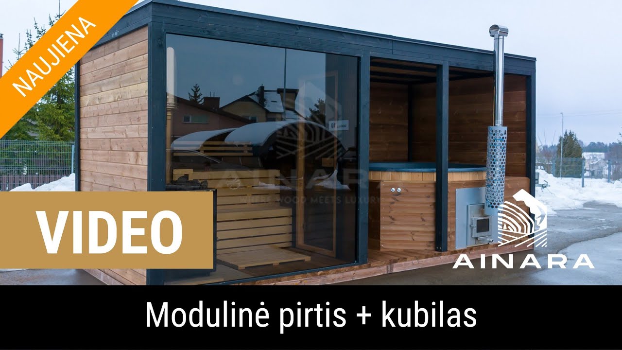 Modulinė pirtis Ainara A+C