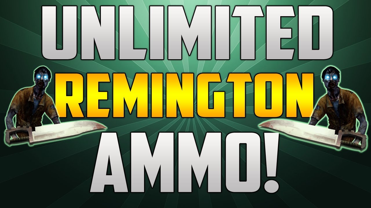 Black Ops 2 Zombie Glitches: Die Rise Glitch - Unlimited Ammo For The Remington - Amazing Glitch!