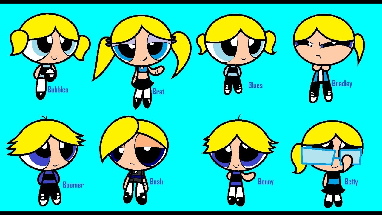 (Speedpaint PPG) The Blue Team!
