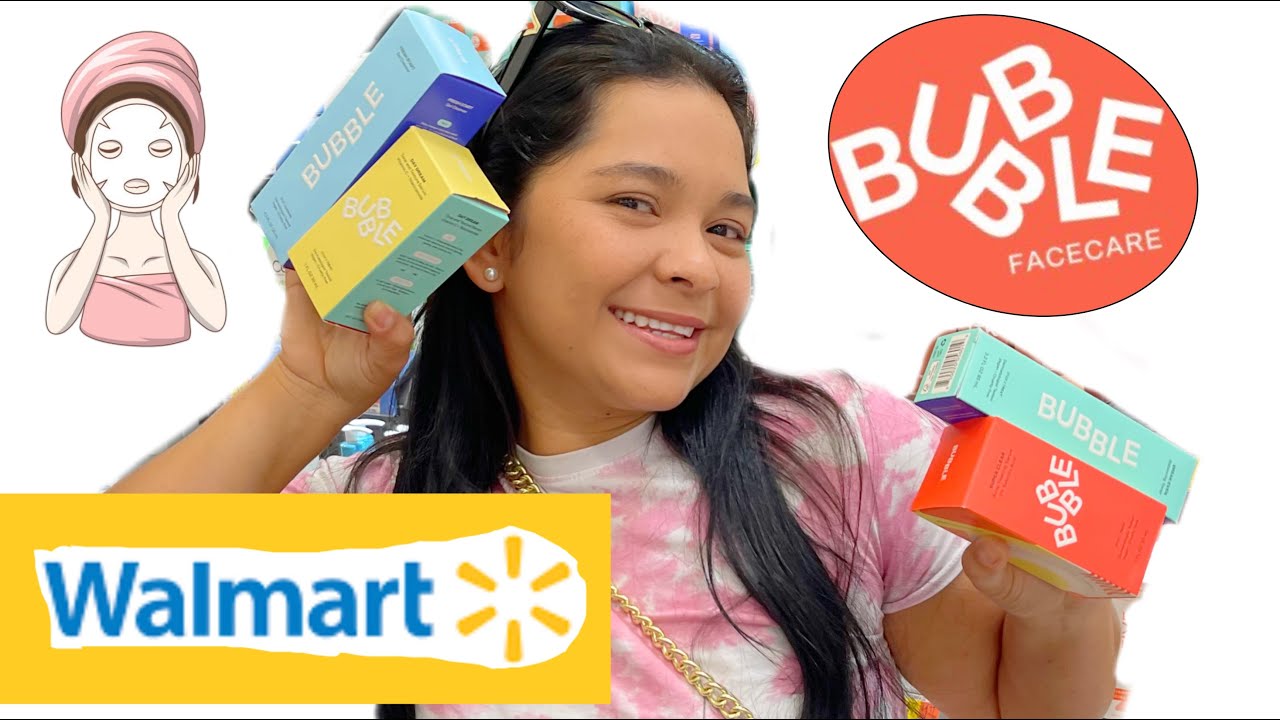 Rutina para el cuidado de la piel con productos de Walmart  #BubbleSkincare, #BubbleAtWalmart